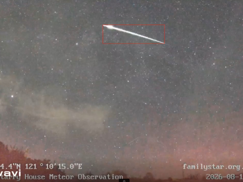 錯過「英仙座流星雨」極大期別遺憾！民間觀星團體接力 記錄璀璨星空